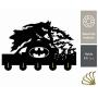Batman Key Rack Holder Key Hanger Wall Hanger Wall Hook Home Decor Clothes Coat Hat Hanger Kitchen Bathroom Towel Hooks Random Style