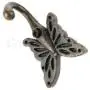FidgetGear Antique Butterfly Coat Robe Hook Wall Mounted Door Clothes Towel Single Hanger FidgetGear Antique Butterfly Coat Robe Hook Wall Mounted Door Clothes Towel Single Hanger
