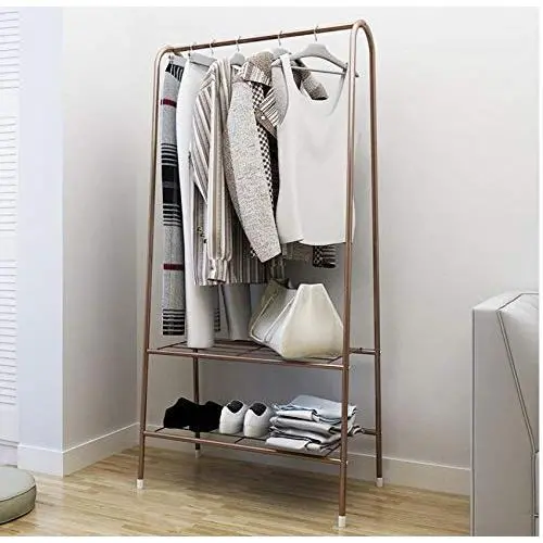 1pcs Random Color Multifunctional Coat Rack Floor Standing Clothes Hanging Storage Shelf Clothes Hanger Racks Simple Metal Iron Bedroom Furniture 1pcs Random Color Multifunctional Coat Rack Floor Standing Clothes Hanging Storage Shelf Clothes Hanger Racks Simple Metal Iron Bedroom Furniture