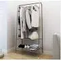 1pcs Random Color Multifunctional Coat Rack Floor Standing Clothes Hanging Storage Shelf Clothes Hanger Racks Simple Metal Iron Bedroom Furniture 1pcs Random Color Multifunctional Coat Rack Floor Standing Clothes Hanging Storage Shelf Clothes Hanger Racks Simple Metal Iron Bedroom Furniture