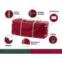 Covermates Keepsakes Christmas Tree Rolling Cinch Bag ? Superior Protection ? Fits Up to 7.5 Foot Tree - Holiday Storage - Green