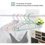 Childrens Clothes Hangers, Household PP Plastic Clothes Racks Childrens Wear Drying Racks Non-Slip Hangers (10 Pack)