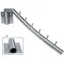Sunmall 12.6" Folding Wall Mounted Clothes Hanger Rack, Garment Hook Stainless Steel with Swing Arm Holder Clothing Hanging System Closet Storage Organizer for Bedrooms Bathrooms Laundry Room (2 Pack) Sunmall 12.6" Folding Wall Mounted Clothes Hanger Rack, Garment Hook Stainless Steel with Swing Arm Holder Clothing Hanging System Closet Storage Organizer for Bedrooms Bathrooms Laundry Room (2 Pack)