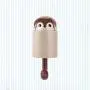 DOITOOL Cartoon Squirrel Wall Plug Hook Hanging Key Hook Wall Clothes Hanger for Kitchen Bathroom Coat Hat (Brown)