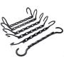 10pcs Random Color Multifunctional Hanger Magic Hanger Clothes Coat Hanger Organizer Windproof 5Hole Magic Coat Hanger