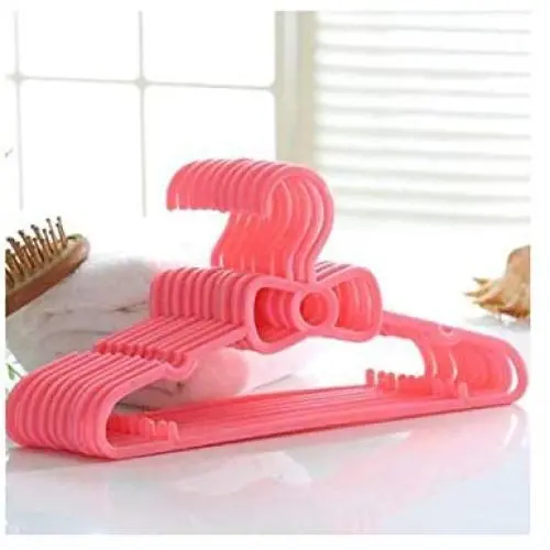 QKKstore 10Pcs Set Childrens Bow Hanger Home Baby Clothes Hanger,Pink QKKstore 10Pcs Set Childrens Bow Hanger Home Baby Clothes Hanger,Pink