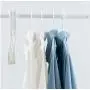 10Pcs Adult Clothes Hangers for Jeans Pants Coat Hanger Home Storage Holder Dress Hanger Dying Racks Plastic Hanger Random Color