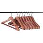 Neaties American Cedar Wood Wide Large Coat Hangers with Flat Bar, 8pk Neaties American Cedar Wood Wide Large Coat Hangers with Flat Bar, 8pk