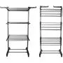 leveraYo Portable Practical Clothes Dryer Rack 3 Tier Folding Clothes Airer Laundry Dryer Rack in/Outdoor Hanger Storage Holder Suitable for a Variety of Clothes Contemporary leveraYo Portable Practical Clothes Dryer Rack 3 Tier Folding Clothes Airer Laundry Dryer Rack in/Outdoor Hanger Storage Holder Suitable for a Variety of Clothes Contemporary