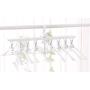 Outgeek Clothes Hanger, Multifunctional Foldable Space Saving Creative Hangers Portable Travel Hanger