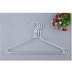 10pcs Thick Metal Hanger for Clothes, Strong Aluminum Hanger