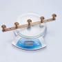 Rishx 5 Row Robe Hook Clothes Hook Wall-Mounted Towel Hanger Door Hook Bathroom Hardware Product Robe Hooks Antique Brass Finish