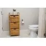 BIRDROCK HOME Storage Tower - Made of Natural Bamboo - Lightweight for Easy Transport - Fully Assembled