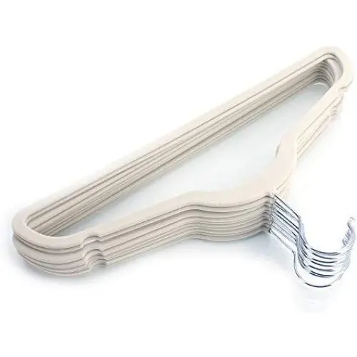 KTN Velvet Hangers, Heavy Duty Coat Hangers,10-Pack Non-Slip Space Saving Clothes Hangers Suitable for Dress Clothes, Coats, Jackets and Pants KTN Velvet Hangers, Heavy Duty Coat Hangers,10-Pack Non-Slip Space Saving Clothes Hangers Suitable for Dress Clothes, Coats, Jackets and Pants