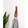 Medium Leather Wall Hook, minimalist leather strap hanger for bath towel holder leather wall hook strap towel hook bathroom decor brass towel ring nordic home