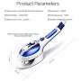 Mr.Zhangs Art Home Blue Purple Handheld Hanging Machine Multifunction Steam Brush Portable Ironing Electromechanical Iron Steam Machine Home Out