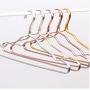 10pcs Random Color Thicker Aluminum Clothes Hanger Creative Practical Anti-Skid Drying Rack Adult Children Shirt Dress Home Wardrobe Hanger