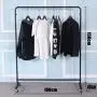 XIAOLONG Simple Coat Rack Floor Hangers Living Room Clothing Store Clothes Rack Creative Fashion Belt Wheel Floor Hanger
