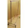 Single Bar Adjustable Clothes Rack Garmen Display Clothes Hanger Retail Rolling Single Bar Adjustable Clothes Rack Garmen Display Clothes Hanger Retail Rolling
