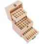 VolksRose Essential Oil Box, Wooden Multi-Tray Storage Organizer Holds 59 Bottles, 3 Tier Design #ob04 VolksRose Essential Oil Box, Wooden Multi-Tray Storage Organizer Holds 59 Bottles, 3 Tier Design #ob04