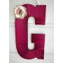 Floral Decorative Initial