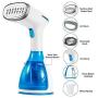 ZZYJYALG Hanging Ironing Machine Plastic Metal Handheld Transparent Water Tank Travel Bed Sheet Dormitory Curtain Cotton Cloth Portable Clothes Large Capacity High Temperature Ironing(Blue)