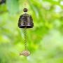 Feng shui Bell 2PCS Dragon Pattern Fish Shape Hanging Craft Door Bell Hanger for Office Home Decoration