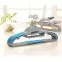 10pcs Random Color Seamless Thicker Longer Section Hanger, Non-Slip Clothes Hangers Magic Stays Clothes Hanger 10pcs Random Color Seamless Thicker Longer Section Hanger, Non-Slip Clothes Hangers Magic Stays Clothes Hanger