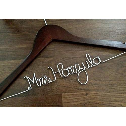Wedding Dress Hanger, Bride Hanger, Last Name Hanger, Future Mrs Hanger, Custom Wedding Hanger, Personalized Hanger, Bridesmaid, Bride Gift