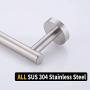 KES 36-Inch Towel Bar Bathroom Shower Organization Bath Single Towel Hanger Holder SUS 304 Stainless Steel Finish Without Drilling Glue Screw Free Wall Mount Brushed Finish, A2000S90DG-2