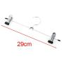 MingXiao New 10PC Stainless Steel Clip Clothes Stand Hanger Pants Skirt Kid Clothes Grip