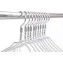Quality Hangers Silver Aluminum Metal Coat Hangers Heavy Duty Suit Hangers 10 Pack (Adult Size Coat Hanger) Quality Hangers Silver Aluminum Metal Coat Hangers Heavy Duty Suit Hangers 10 Pack (Adult Size Coat Hanger)