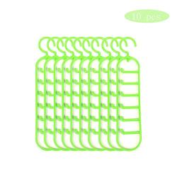 HJYPYJ Magic Hanger,360?? Rotate Magical Hangers,Multifunction Plastic Hanger,Space-Saving Organizer Hangers, Durable/Green / 39.2x7.7cm