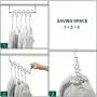 MC Magic Cloth Hanger Wonder Space Saving Hangers Metal Closet Organizer for Closet MC Magic Cloth Hanger Wonder Space Saving Hangers Metal Closet Organizer for Closet