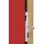 Orange Aluminum Locking Heavy Duty Panel Cleat ? Secure Interlocking Z Hanger ?? 6ft Length Metal Wall Mounting Brackets for Hanging Wall Panels, Headboards, Pictures, Mirrors - (2 x 6ft, No Holes)