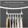 2PC Creative Space Saving Clothes Hanger Decoration Wardrobe Closet Organizer Clothes Hanger with Hook Closet Organizer Storage Rack