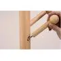 HGXC Full Beech Wood Floor Coat Rack Solid Wood Simple Modern Interior Bedroom Living Room Hanger Clothes Hook (Color : Wood)