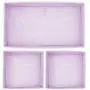 mDesign Soft Stackable Fabric Closet Storage Organizer Holder Boxes - Clear Window, Attached Lid, for Child/Kids Room, Nursery - Polka Dot Print - Set of 12 - Light Purple/White mDesign Soft Stackable Fabric Closet Storage Organizer Holder Boxes - Clear Window, Attached Lid, for Child/Kids Room, Nursery - Polka Dot Print - Set of 12 - Light Purple/White