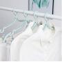 10pcs Random Color Foldable Travel Clothes Organizer Hanger Rack Wardrobe Closet Drying Holder Hanger Clothes Drying Rack Clothes Storage Rack