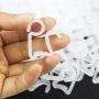 WeiMeet 120 Pieces Christmas Light Clips Gutter Outside String Lights Hang Hooks