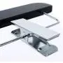 HANGERWORLD 5 Black Wooden 14.2inch Straight Adjustable Clip Coat Clothes Garment Hangers