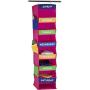 Sagler Daily Activity Organizer Kids 7 Shelf Portable Closet Hanging Closet Organizer Great Closet Solutions