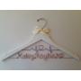 Personalized Doctor Hanger, Custom Hanger, Doctor Graduation Hanger, Doctor Hanger, White Coat Ceremony, First White Coat Hanger, Special Design, Unique, 2 lines, Handmade Hanger, Lab Coat Ceremony.