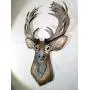 Deer Head Coat Rack, Hat Rack, Decorative Home Storage, Handmade on Engraved Rustic Wood, Key Hanger, Dog Leash Holder, Entryway Foyer Hallway Office Bedroom Man Cave Hunter Decor, Wall Mount Deer Head Coat Rack, Hat Rack, Decorative Home Storage, Handmade on Engraved Rustic Wood, Key Hanger, Dog Leash Holder, Entryway Foyer Hallway Office Bedroom Man Cave Hunter Decor, Wall Mount