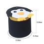 Co Storage Toy Boxes with lid Animal Toy Basket Kids Toy Storage (Penguin)