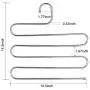 Pants Hangers S-Shape Trousers Hangers Stainless Steel Clothes Hangers Space Saving Closet Organizer for Pants Jeans Scarf (4-Pieces) Pants Hangers S-Shape Trousers Hangers Stainless Steel Clothes Hangers Space Saving Closet Organizer for Pants Jeans Scarf (4-Pieces)