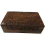 vrinda Wooden Storage Boxes Tree of Life- Natural Color