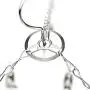 Cyclamen9 20 Clip Sock Underwear Clothes Outdoor Dryer Laundry Hanger, Stainless Steel Square Wire Clip Clothes Rack Sock Dryer Rack
