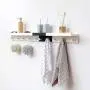 Wall Mounted Shelf Coat Hooks - Entryway Shelf with Hooks,2 Hooks 9 inches,Hanging Book Shelves with Hat Racks Wall Storage Shelf with Hooks Hanging Shelf with Holder for Bedroom, Kitchen, Bathroom Wall Mounted Shelf Coat Hooks - Entryway Shelf with Hooks,2 Hooks 9 inches,Hanging Book Shelves with Hat Racks Wall Storage Shelf with Hooks Hanging Shelf with Holder for Bedroom, Kitchen, Bathroom
