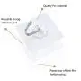 Mocy Adhesive Hooks Wall Hooks, 24 Pack Clear Hooks Strong Sticky Plastic Rotating Wall Hangers, 30lb(Max) Reusable Heavy Duty Thickening Wall Hook for Kitchen Towel Bath Mocy Adhesive Hooks Wall Hooks, 24 Pack Clear Hooks Strong Sticky Plastic Rotating Wall Hangers, 30lb(Max) Reusable Heavy Duty Thickening Wall Hook for Kitchen Towel Bath